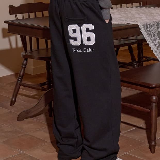 락케이크 조거 팬츠 96 Applique 2way Jogger