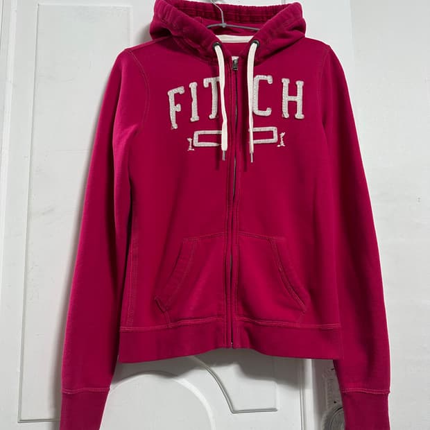 아베크롬비 로고 후드집업