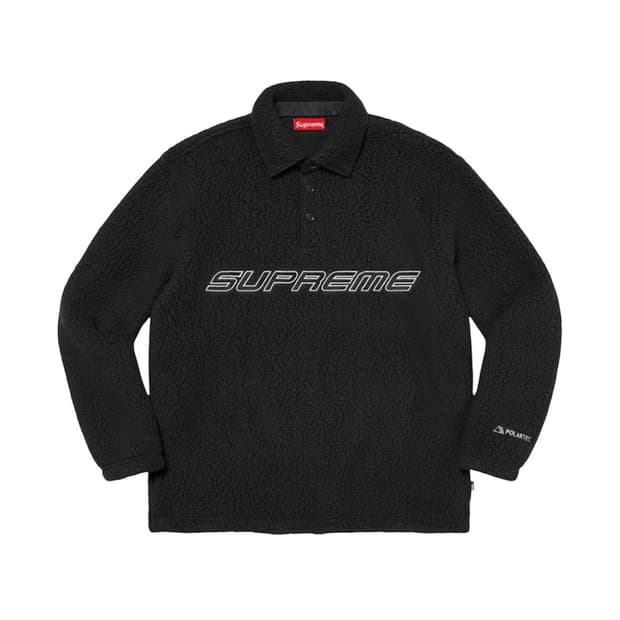 Supreme Polartec L/S Polo 22FW