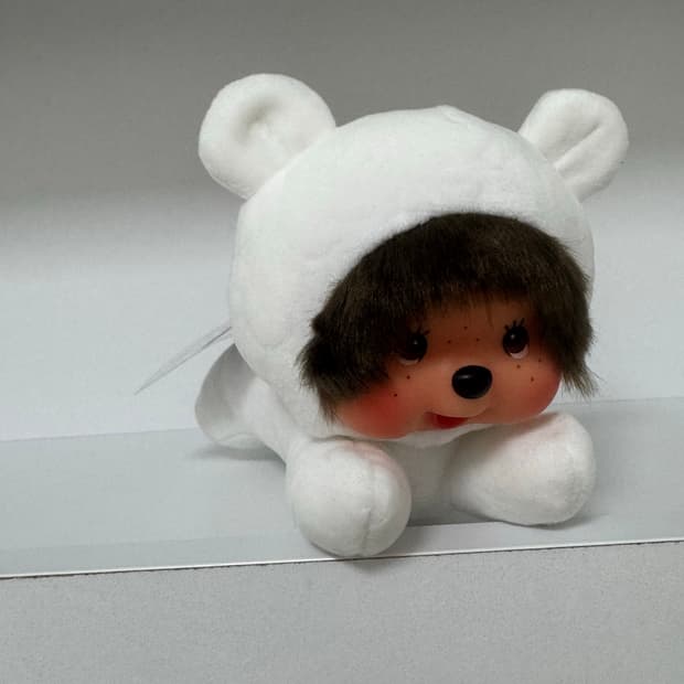 훗카이도한정 몬치치 누워있는 곰