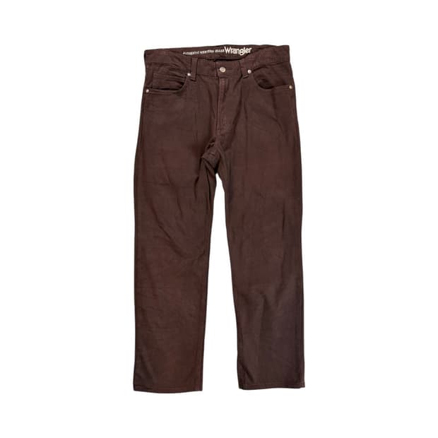 L)랭글러 다크브라운 웨스턴 워크 팬츠 BD-016