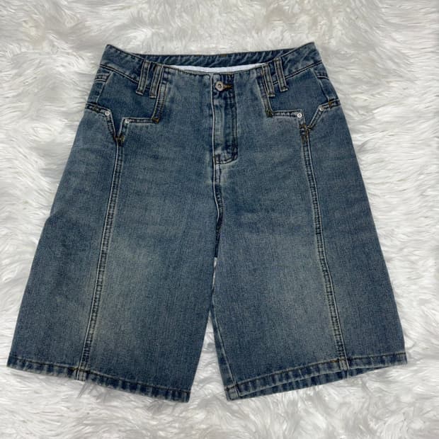 Bermuda Denim Pants