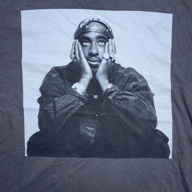 2PAC 투팍 공식 라이선스 포토 티셔츠