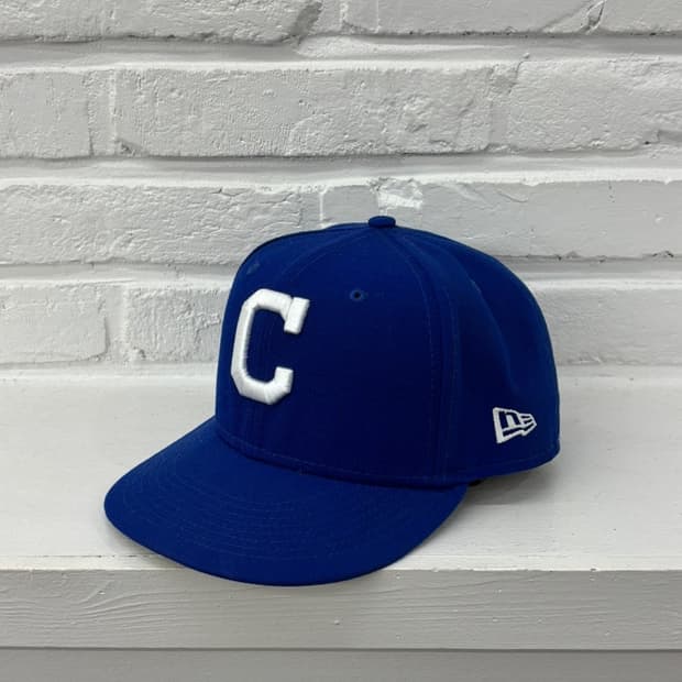 뉴에라 LA체리 59 fifty 모자 블루