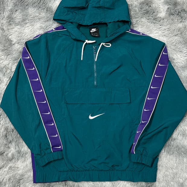 나이키 빅스우시 우븐 아노락 자켓 m