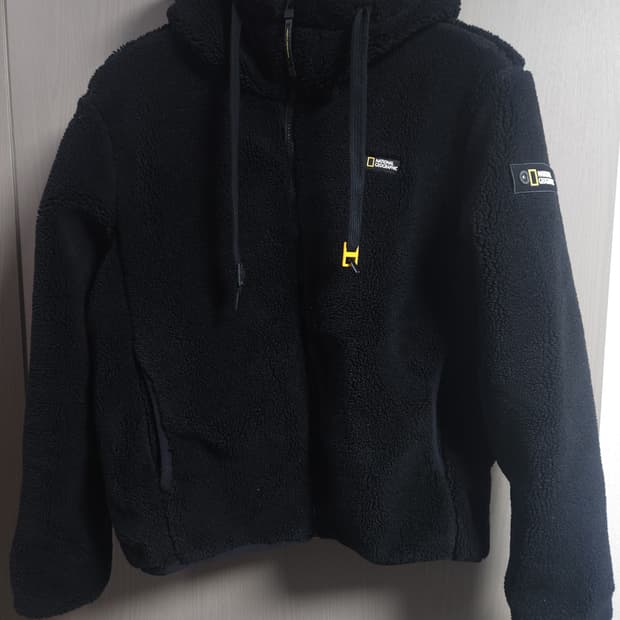 내셔널지오그랴픽 플리스 후드집업, M