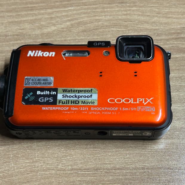 니콘 쿨픽스 coolpix aw100