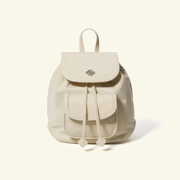 오야니 버디 백팩_버터크림