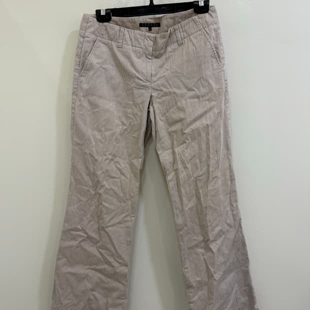 띠어리 스트라이프 부츠컷 팬츠 정품