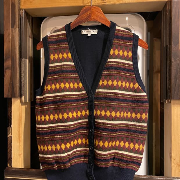 크리스찬디올 니트조끼