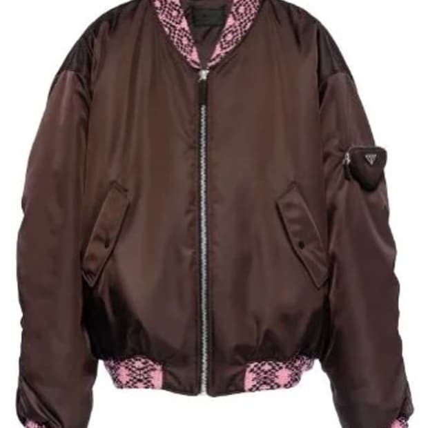 [s] 프라다 라프시몬스 리나일론 봄버자켓