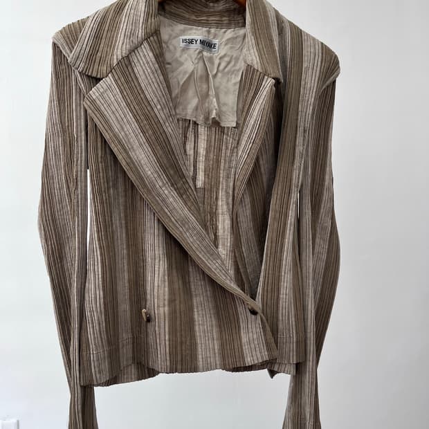 Issey miyake pleats jacket