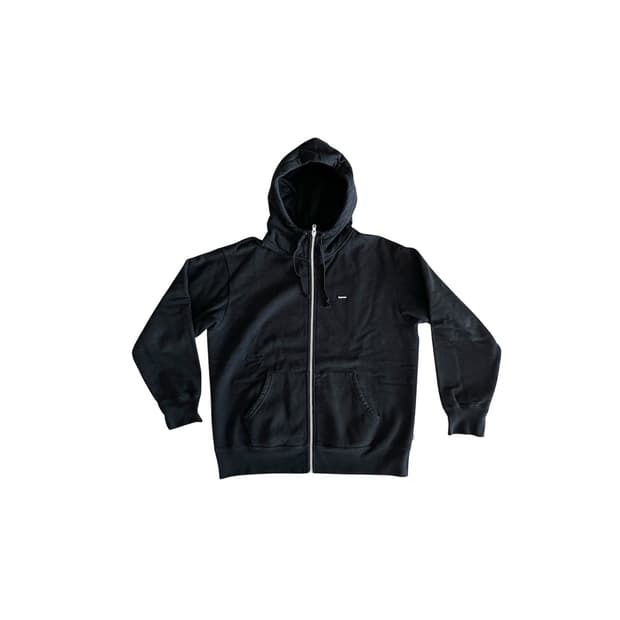 슈프림 스몰 박스 페이스마스크 집업 후드 블랙