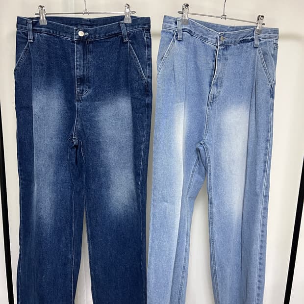 핀턱 와이드 데님M