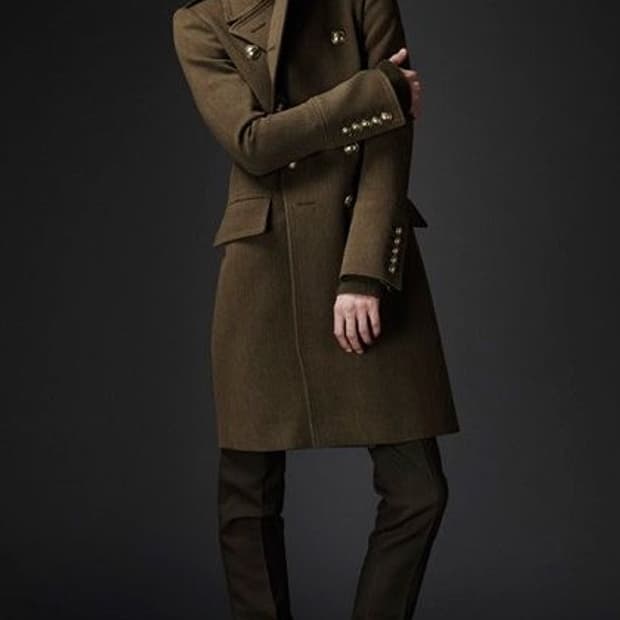 버버리 프로섬 10FW 금장 밀리터리 롱코트 48