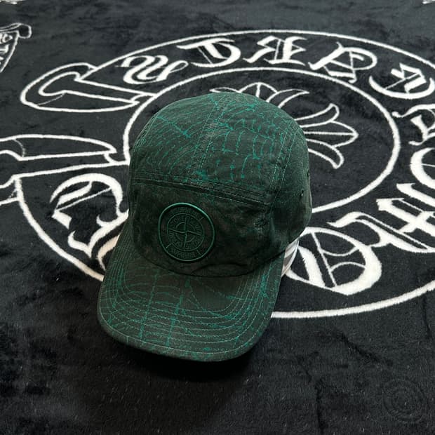 슈프림 스톤아일랜드 캠프캡  supreme x stone island