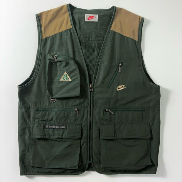 Nike  나이키 ACG 90,s 고프코어 텍티컬 베스트 