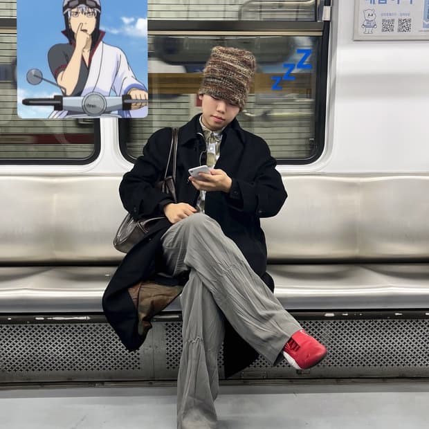 이세이미야케 플리츠 바지