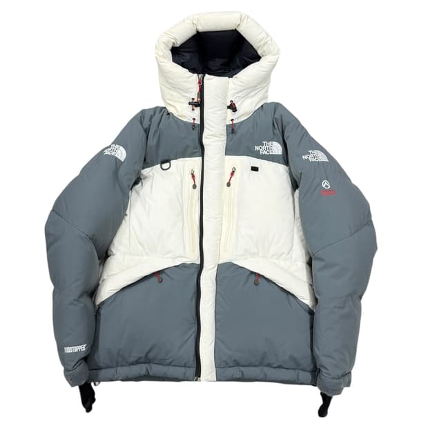 노스페이스 대장급 히말라야2 패딩 파카 화이트 그레이 100 L
