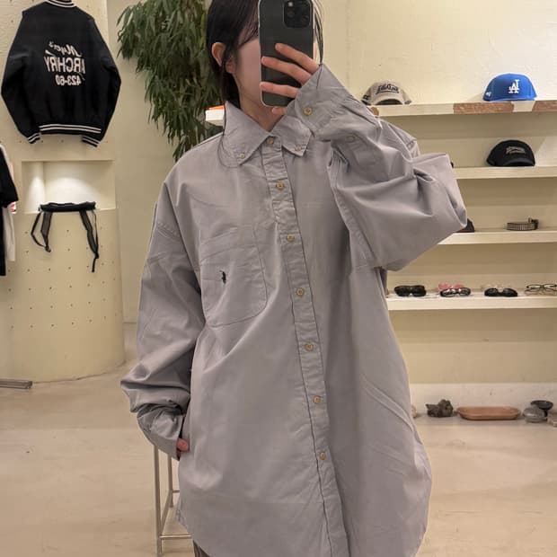 폴로 랄프로렌 그레이 포니 셔츠 U387