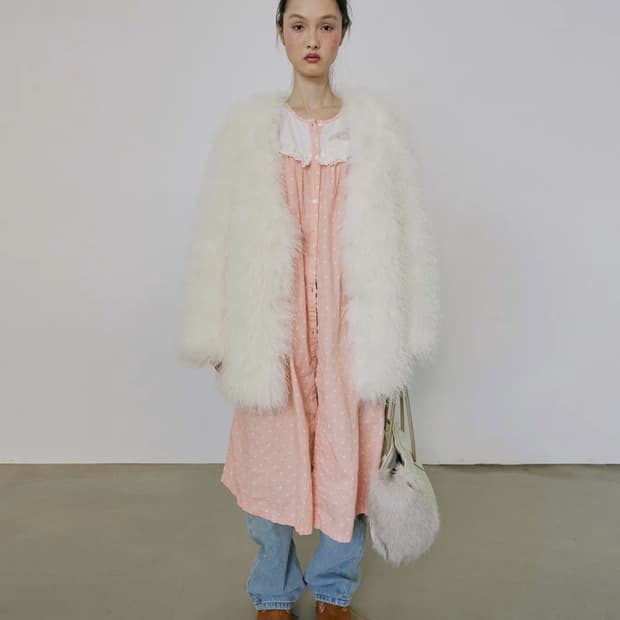 스컬프터 퍼 자켓 판매합니다