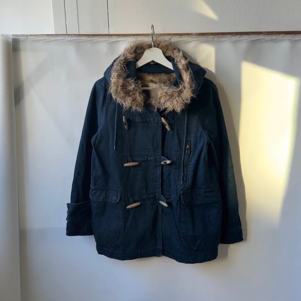 [CEPO] Duffle Denim Hoodie Jacket