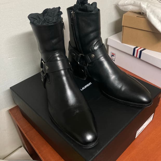 21ss 생로랑 하네스 부츠 41사이즈
