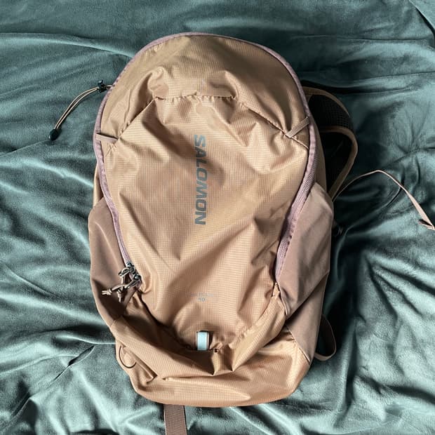 살로몬 트레일 블레이저 10L 백팩 브라운 택동봉