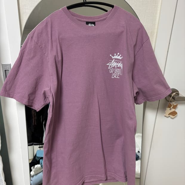 스투시 올드스쿨 2022 반팔 사이즈 m 