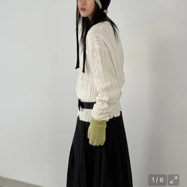 인사일런스우먼 레이어드 이어커프 비니