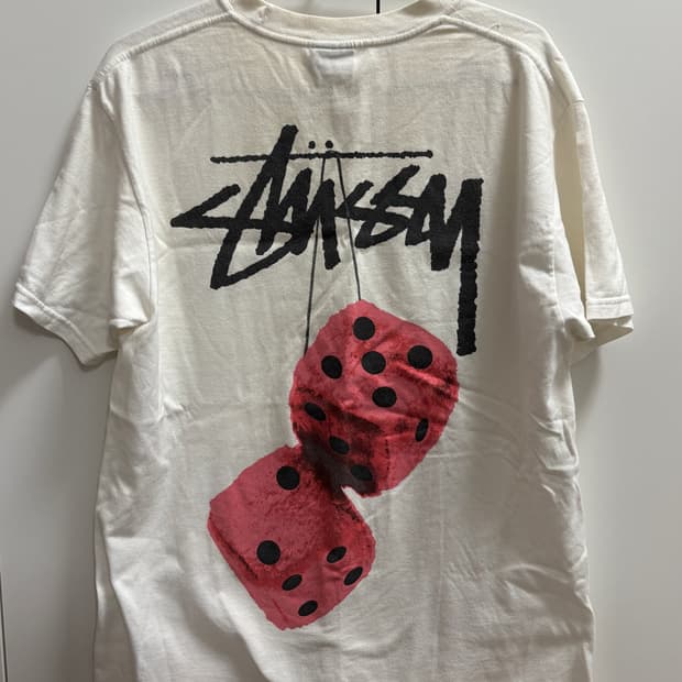 스투시 퍼지 다이스 티셔츠 M