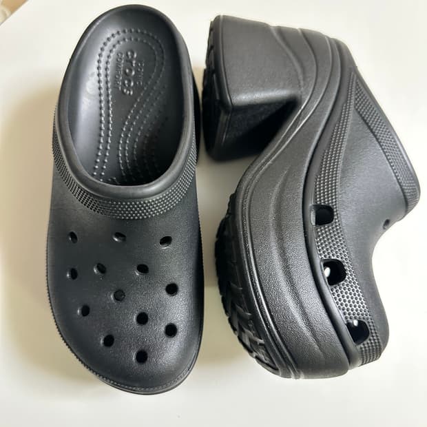 (230) 크록스 사이렌 클로그 블랙