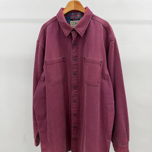 🌲 L.L.Bean Vintage Heavy Cotton Shirt J