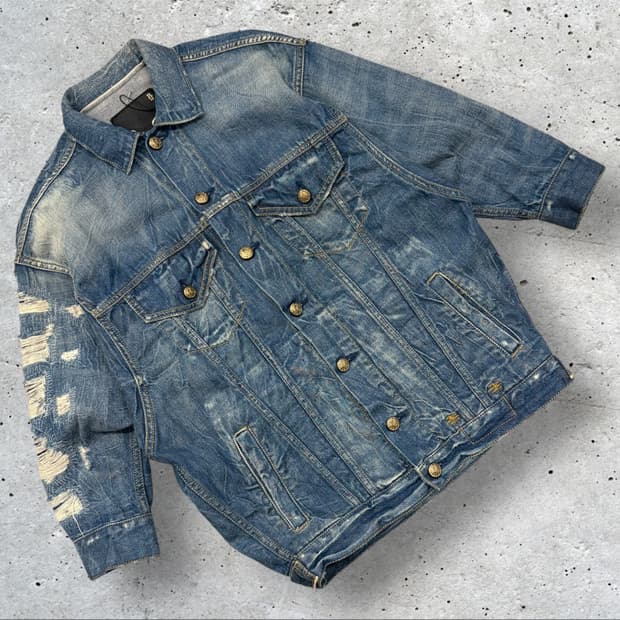 [XS] R13 알썰틴 오버사이즈 데님 자켓 B454