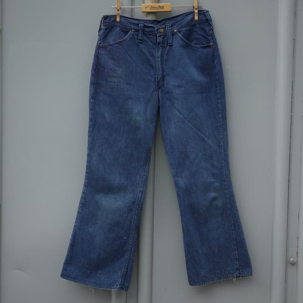 60s Wrangler 우먼 플레어 데님 팬츠