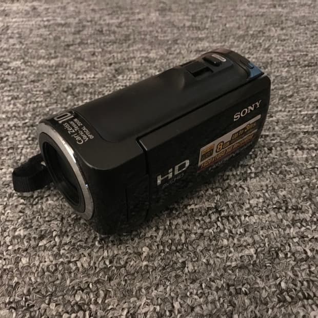소니 핸디캠 HDR-CX100 빈티지 캠코더