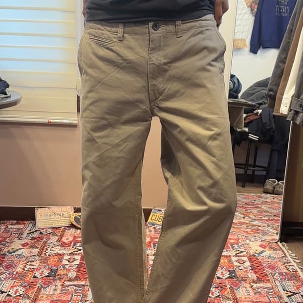 BACK NUMBER Vintage Chino Trousers W36