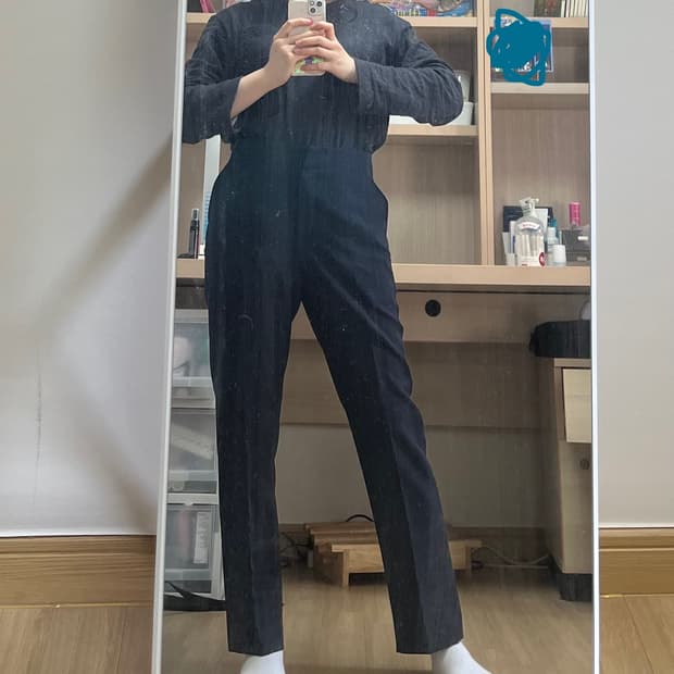 AK 앤클라인 네이비 슬랙스 (새상품)