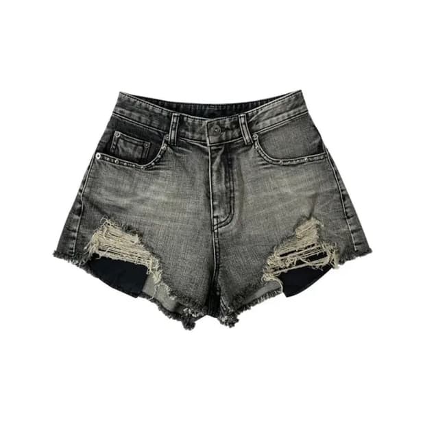 보헤미안서울 디스트로이드 스터드 팬츠