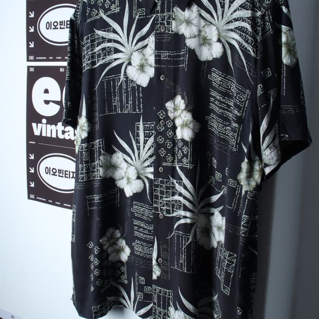 (XL-2XL) 브랜드빈티지 반팔셔츠 남방 USA 하와이안-H33336