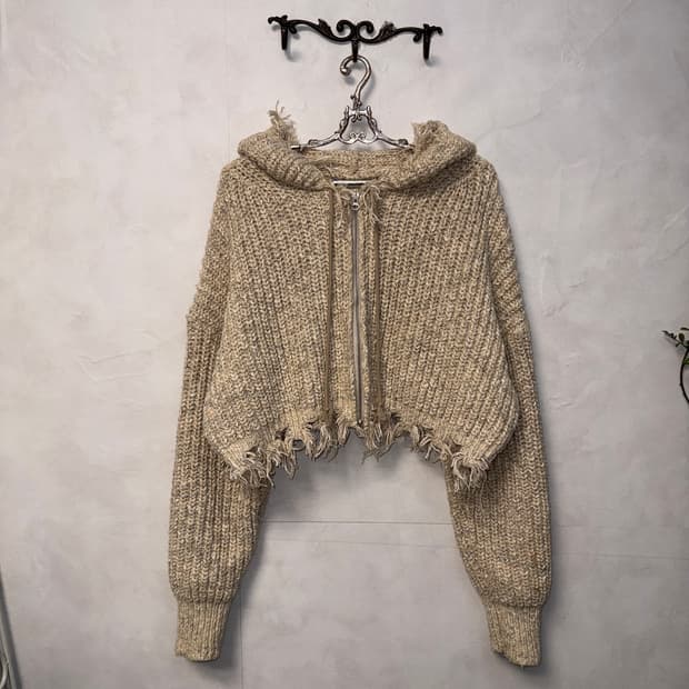 GATELESS Lip zip-up beige