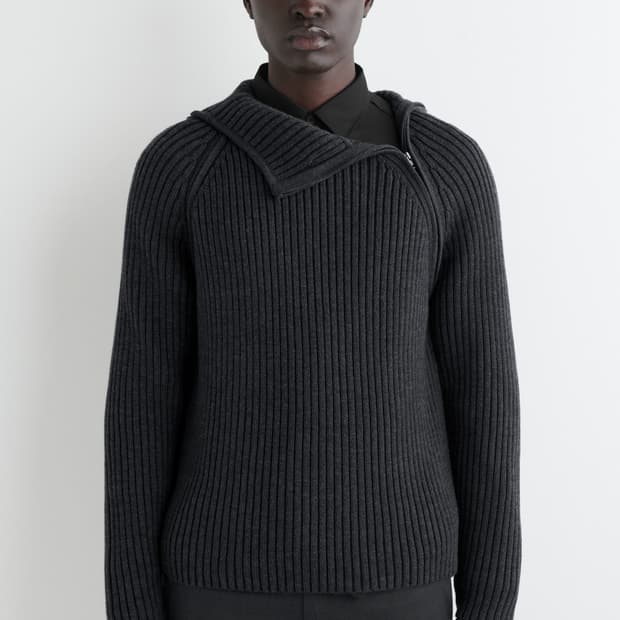 삽니다) 코스 청키 리브드 후디 M