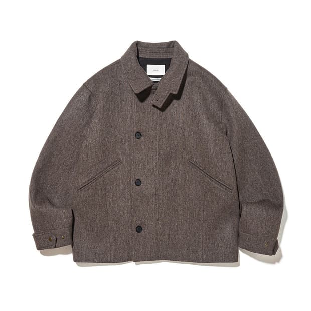 아워셀브스 멜튼 울 코트 모카