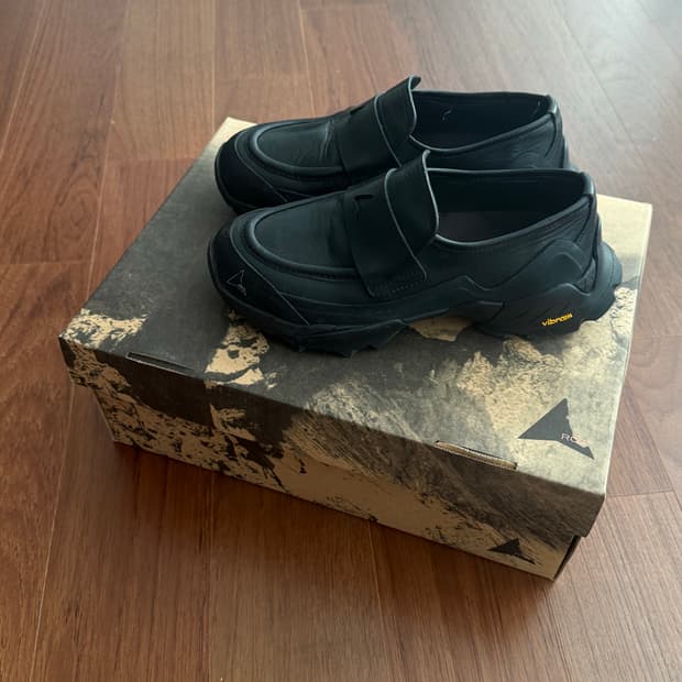 ROA 로퍼 - Black LOLE10-001-1