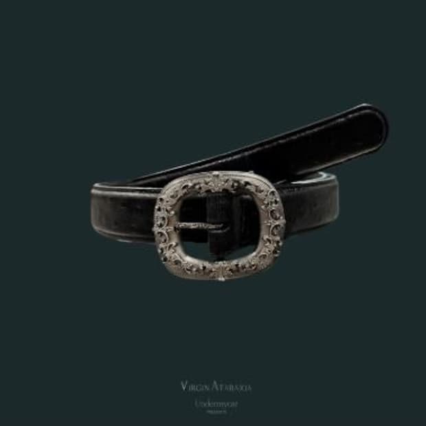 언마카 실버버클 벨트 새상품 2사이즈