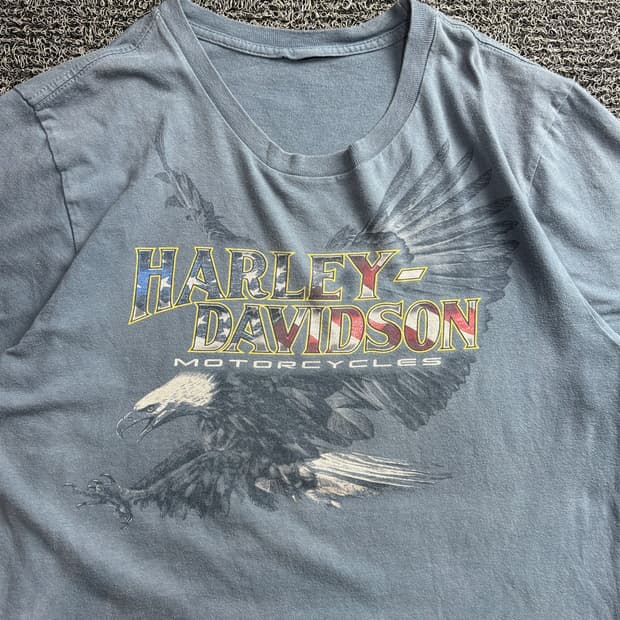 할리데이비슨 USA 오리지날 몬테네그로 티셔츠 3607