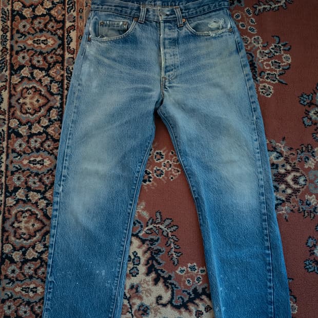 80s USA Vintage Levis 501 Denim Pants