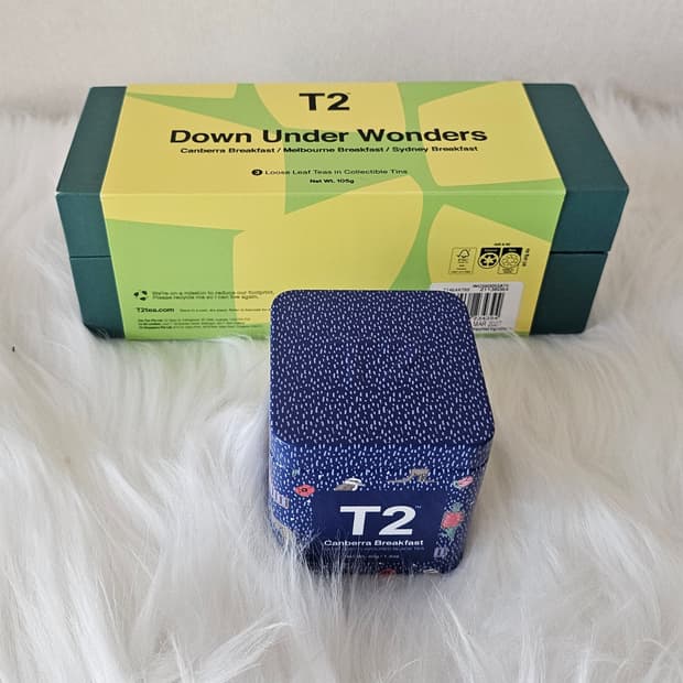 호주 T2 프리미엄 티 Canberra Breakfast미개봉(틴케이스)