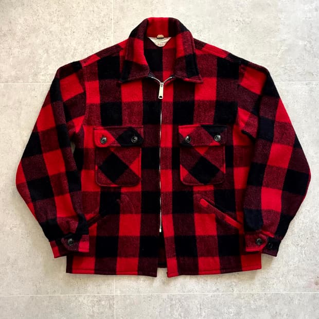 60's Penney’s Foremost 울 헌팅 자켓 100