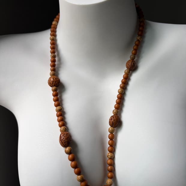 Wooden Bead Necklace